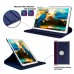 Capa iPad Pro de 12.9 (4ª 5ª 6ª geração) - Giratória Roxa